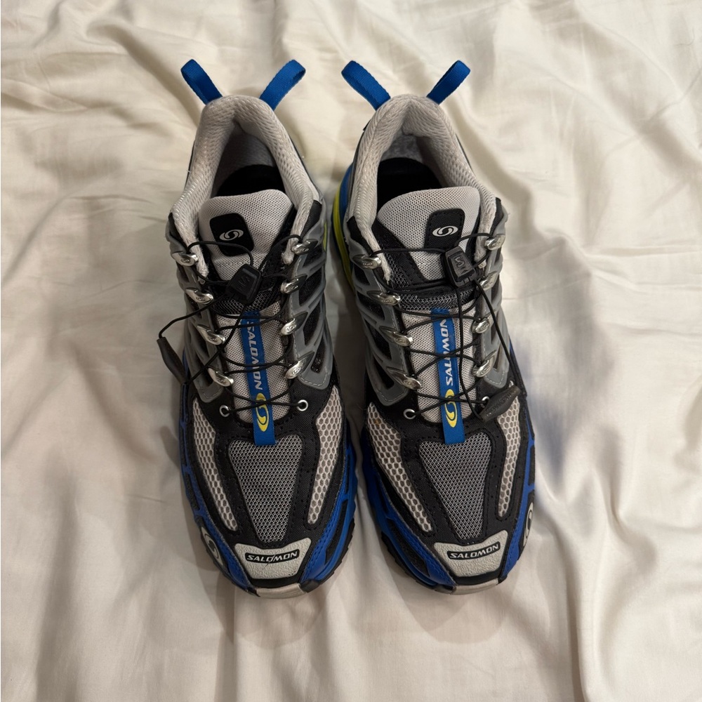 Salomon ACS Pro Blue/Gray/Yellow Sneakers Men’s Size 9